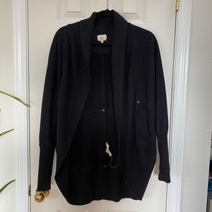 Aritzia Diderot Black Cocoon Sweater